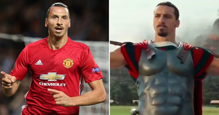 Former Man Utd striker, Zlatan Ibrahimovic moves from football to the big screen in acting debut as he nears the end of his football career