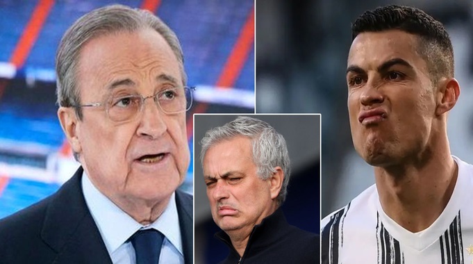 Chủ tịch Real Madrid lộ phát ngôn sốc, chửi Ronaldo và Mourinho