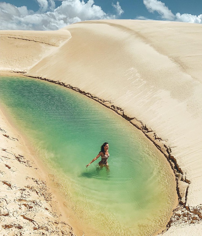 Dân mạng xôn xao trước loạt ảnh “tắm biển giữa sa mạc” đang gây sốt khắp Brazil, khi tìm ra danh tính của địa điểm mới tá hoả! - Ảnh 19.