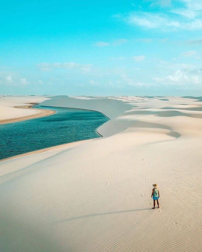 Dân mạng xôn xao trước loạt ảnh “tắm biển giữa sa mạc” đang gây sốt khắp Brazil, khi tìm ra danh tính của địa điểm mới tá hoả! - Ảnh 10.